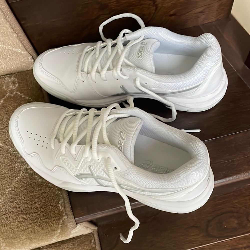 Practically brand new Asics running sneakers. Pristine condition.